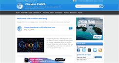 Desktop Screenshot of chromefans.org