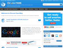 Tablet Screenshot of chromefans.org